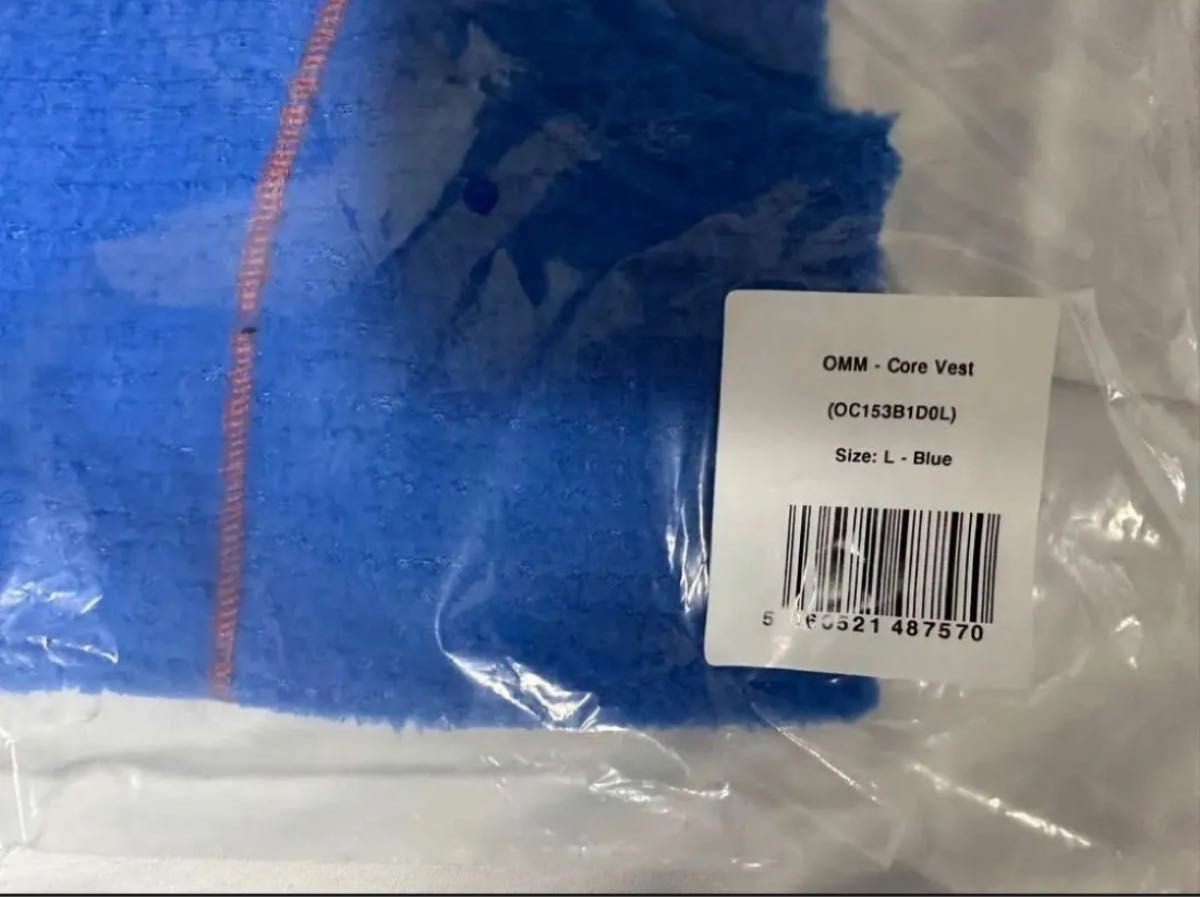 OMM Core vest コアベスト　L ブルー プリマロフト　新品