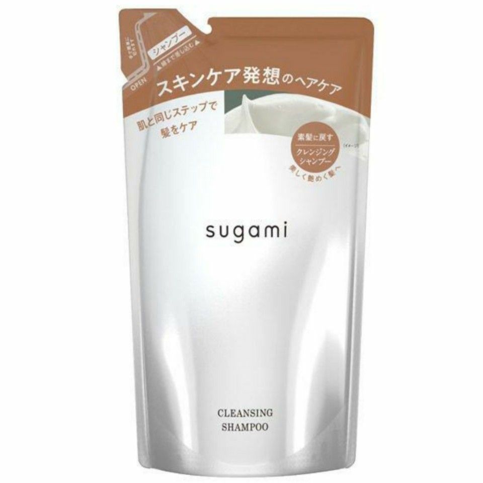 【３袋セット(^^)♪】《2024.04購入品》スガミ SUGAMI スキンケア発想ヘアケア　クレンジング シャンプー　 320g