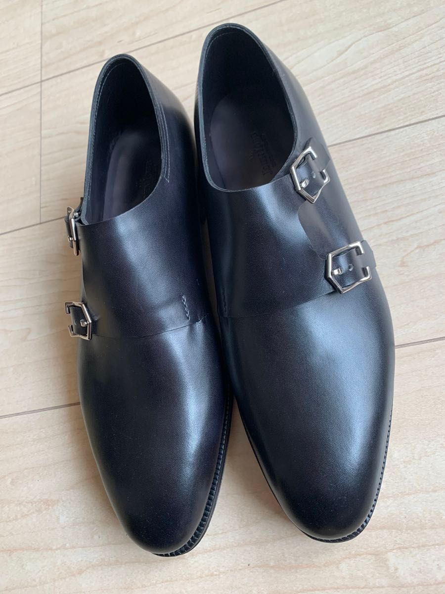 ◎未使用品◎ John lobb 2010（ジョンロブ イヤーモデル2010）サイズ7EE 黒 ブラックミスティ 一枚革