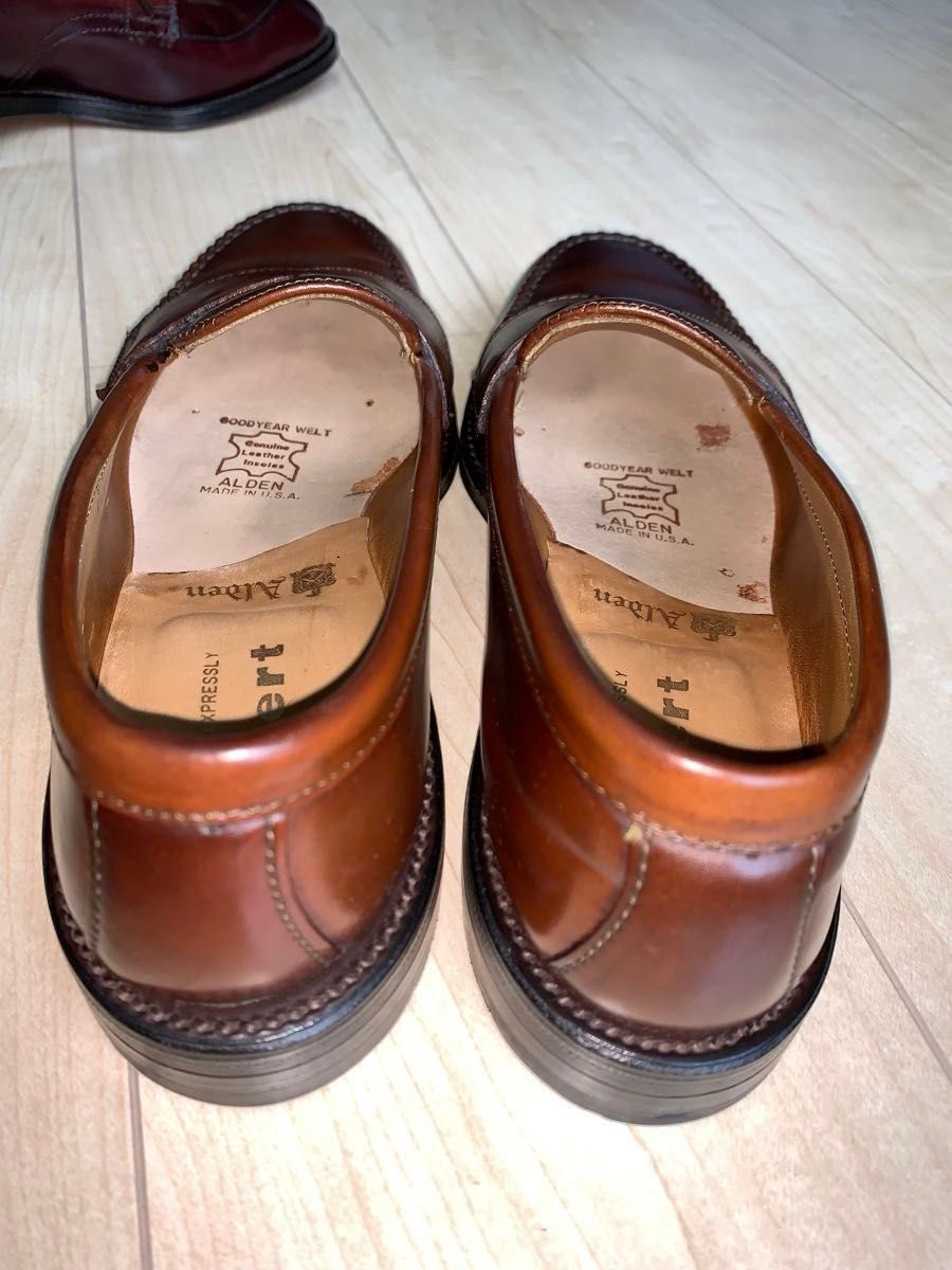 中古品 Alden(オールデン)コードバン ウイスキー レアカラー 中古品 Alden(オールデン)コードバン ウイスキー レアカラー