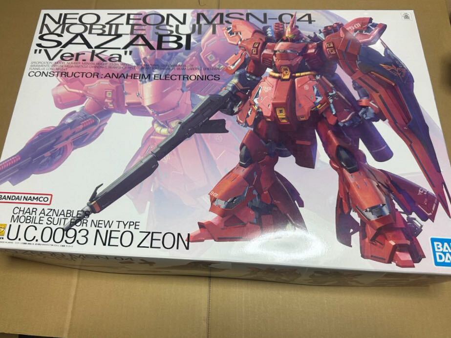 ガンプラ MG サザビー Ver Ka 機動戦士ガンダム 逆襲のシャア