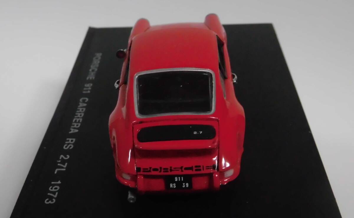1/43 ポルシェ 911 カレラ RS 2.7L 赤 1973 絶版品 PORSCHE 1973 Carrera RS 2.7L Red 送料込 _画像4