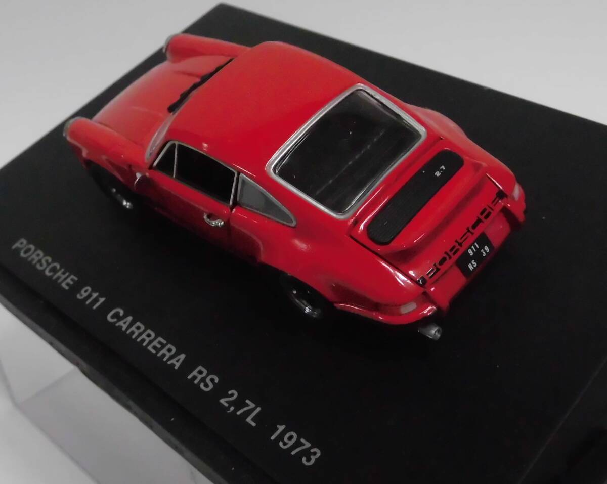 1/43 ポルシェ 911 カレラ RS 2.7L 赤 1973 絶版品 PORSCHE 1973 Carrera RS 2.7L Red 送料込 _画像3