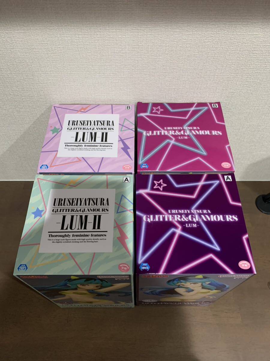  Urusei Yatsura GLITTER&GLAMOURS LUM I Ⅱ Ram A color & B color figure all 2 kind set 