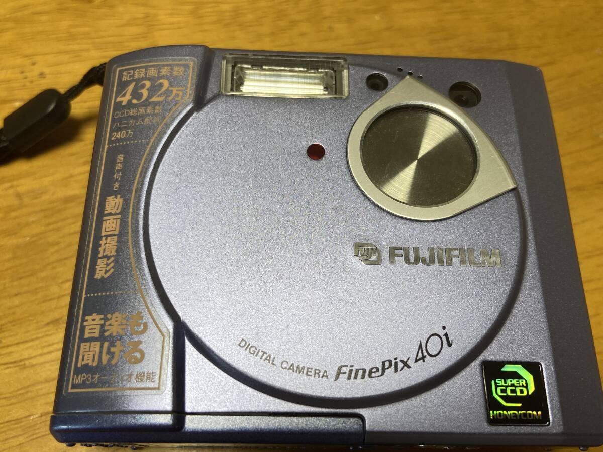 フジフイルム FUJIFILM FINEPIX 40i メディアカード付の画像2