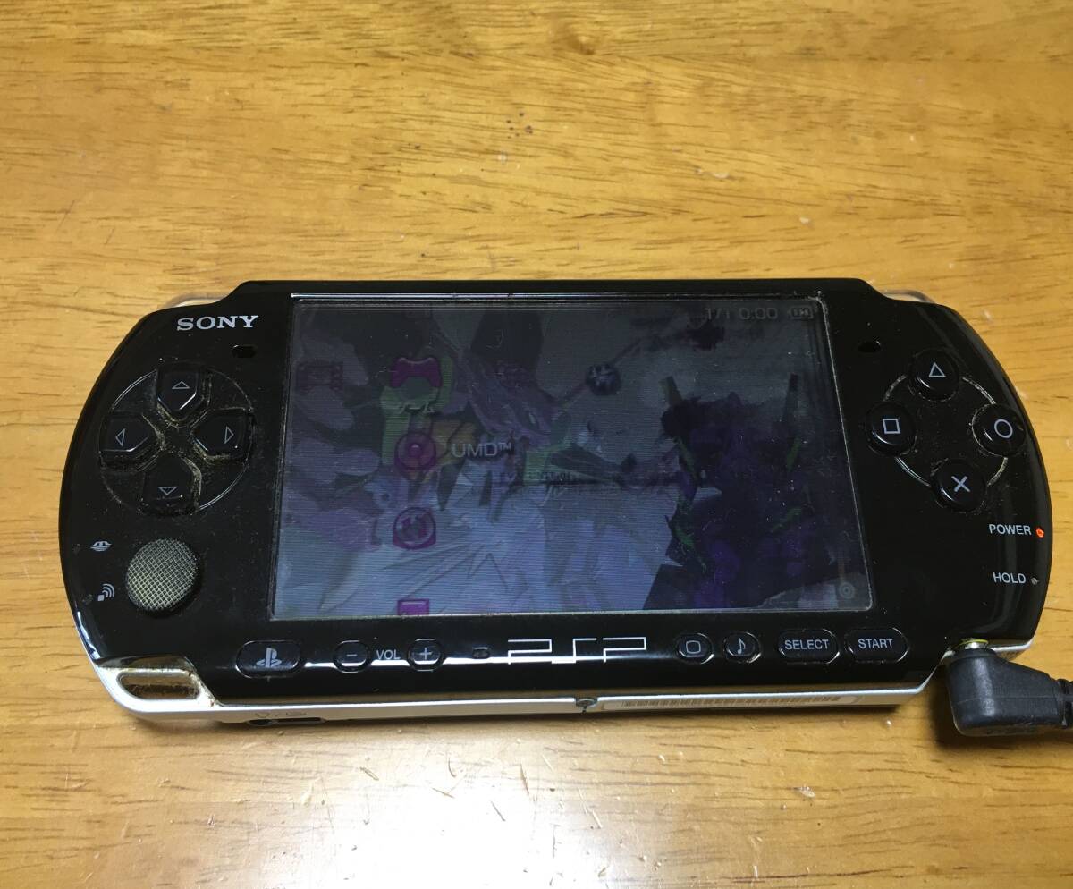 PSP プレイステーションポータブル 本体 PSP-3000 バッテリー無の画像2