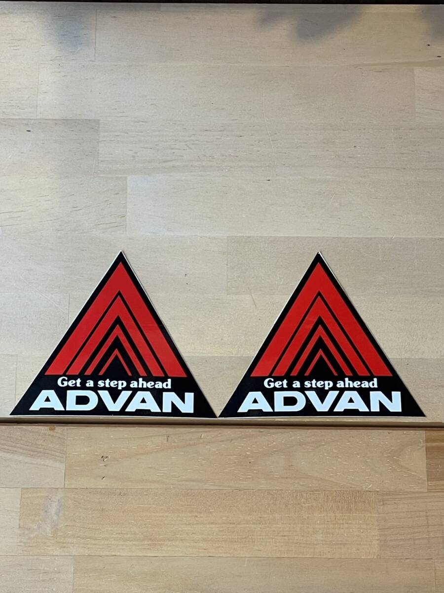 ADVAN アドバン ステッカー 2枚セット ヨコハマタイヤ JDMの画像1