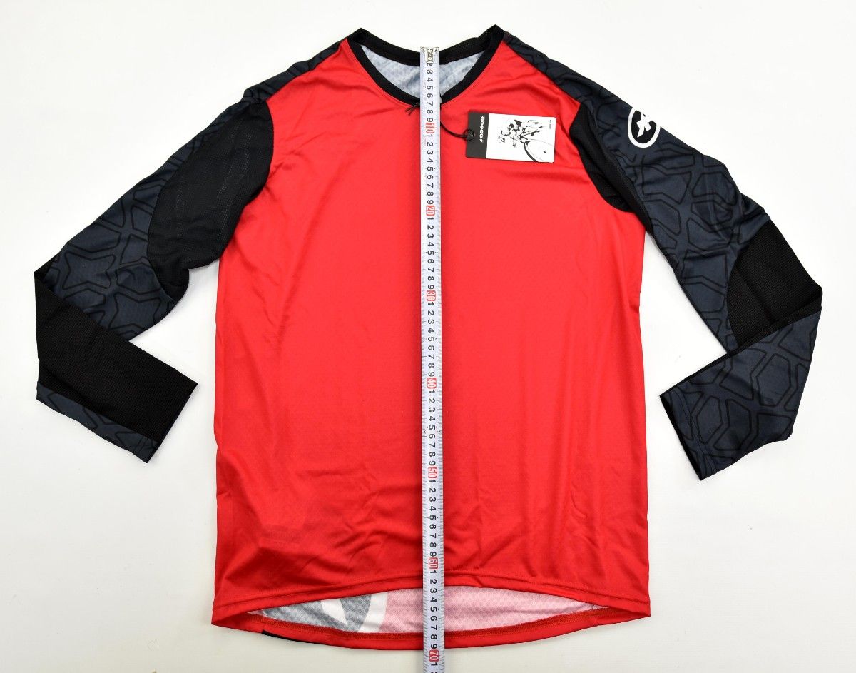 Assos★アソス Trail 長袖ジャージ size:M ロドレッド