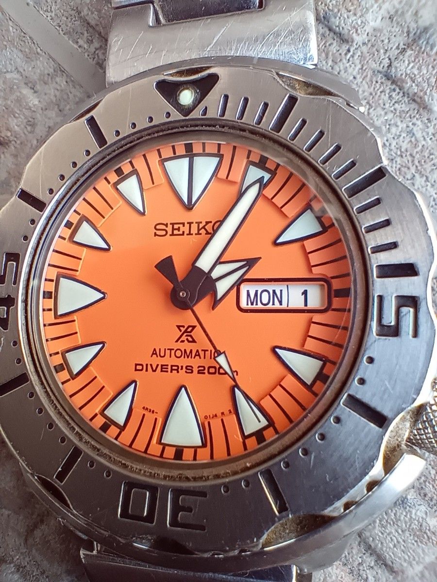 SEIKOオレンジモンスター プロスペックス 自動巻「シャーク SEIKOオレンジモンスター プロスペックス 自動巻「シャーク