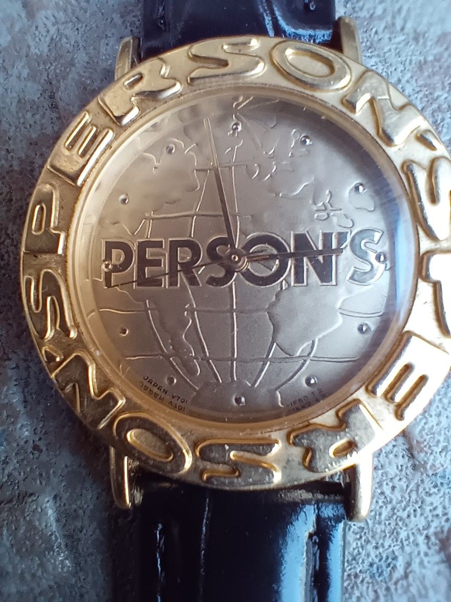 希少ヴィンテージ1993年セイコー「パーソンズ」（新品電池+新品ベルト） クォーツ 腕時計 セイコー