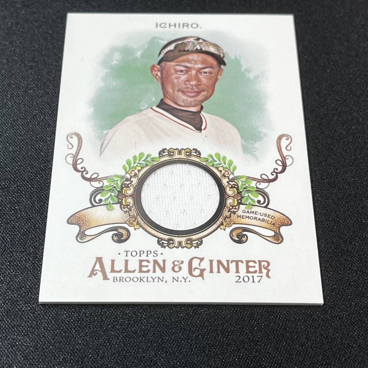2017 Topps Allen & Ginter イチロー 実使用ジャージーカード MLBジャージーサイン等各種インサートカードの画像3