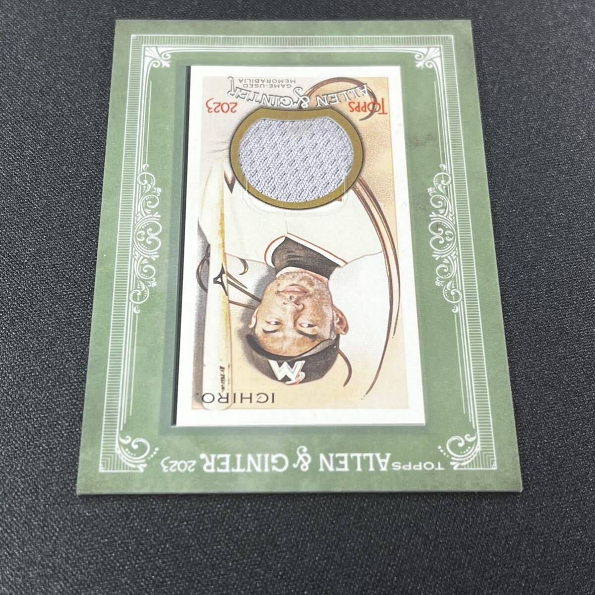 2023 Topps Allen & Ginter イチロー 実使用ジャージーカード MLBジャージーサイン等各種インサートカードの画像4