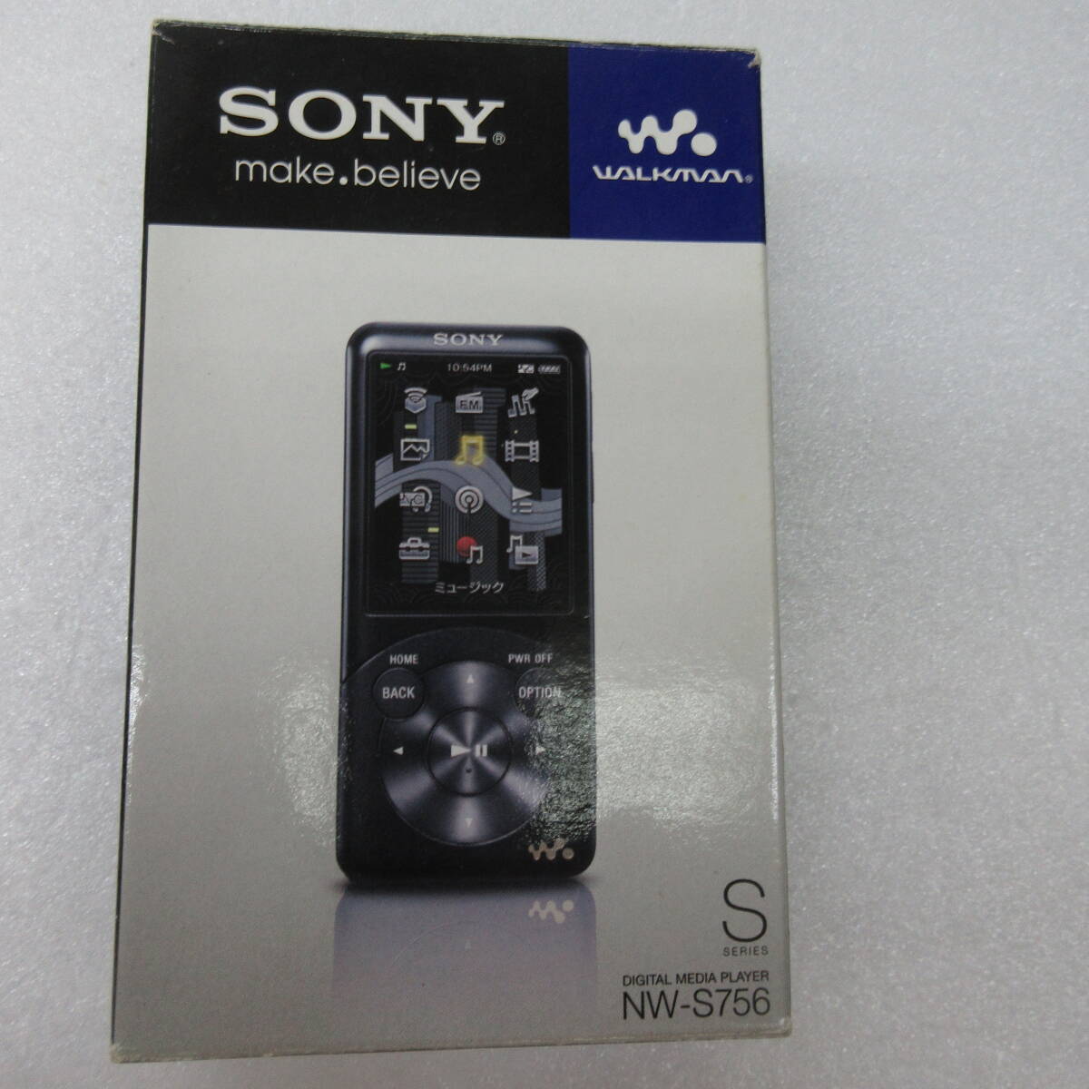 SONY ウォークマン Sシリーズ 32GB ブラック NW-S756 ジャンクの画像1