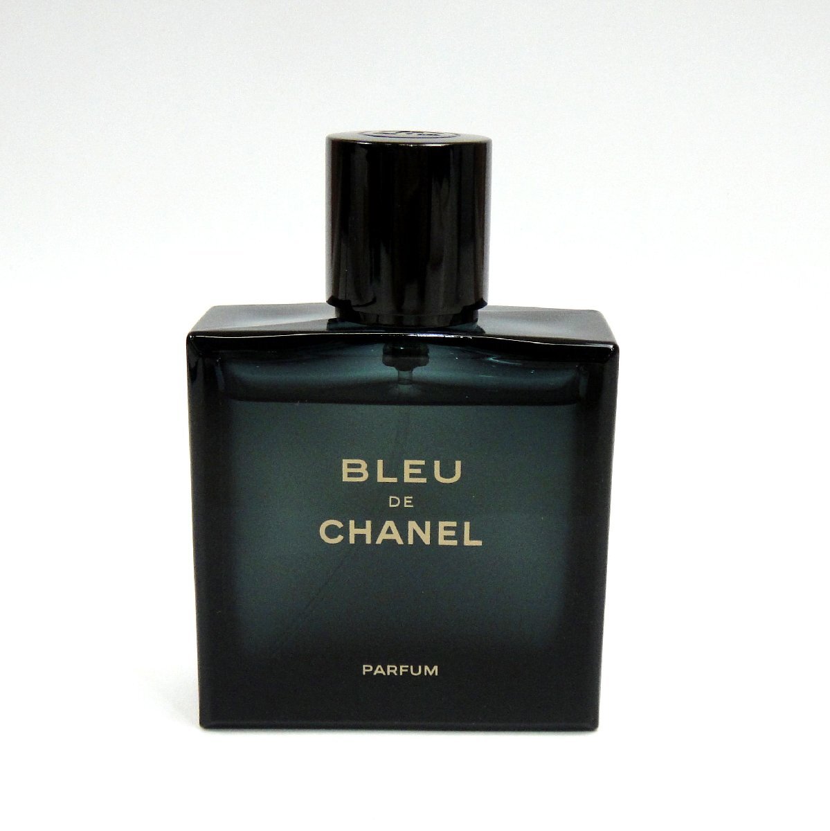 4190【本物保証】 メンズ 香水 BLEU DE CHANEL ブルードゥ シャネル パルファム 50ml 残量8割以上の画像1