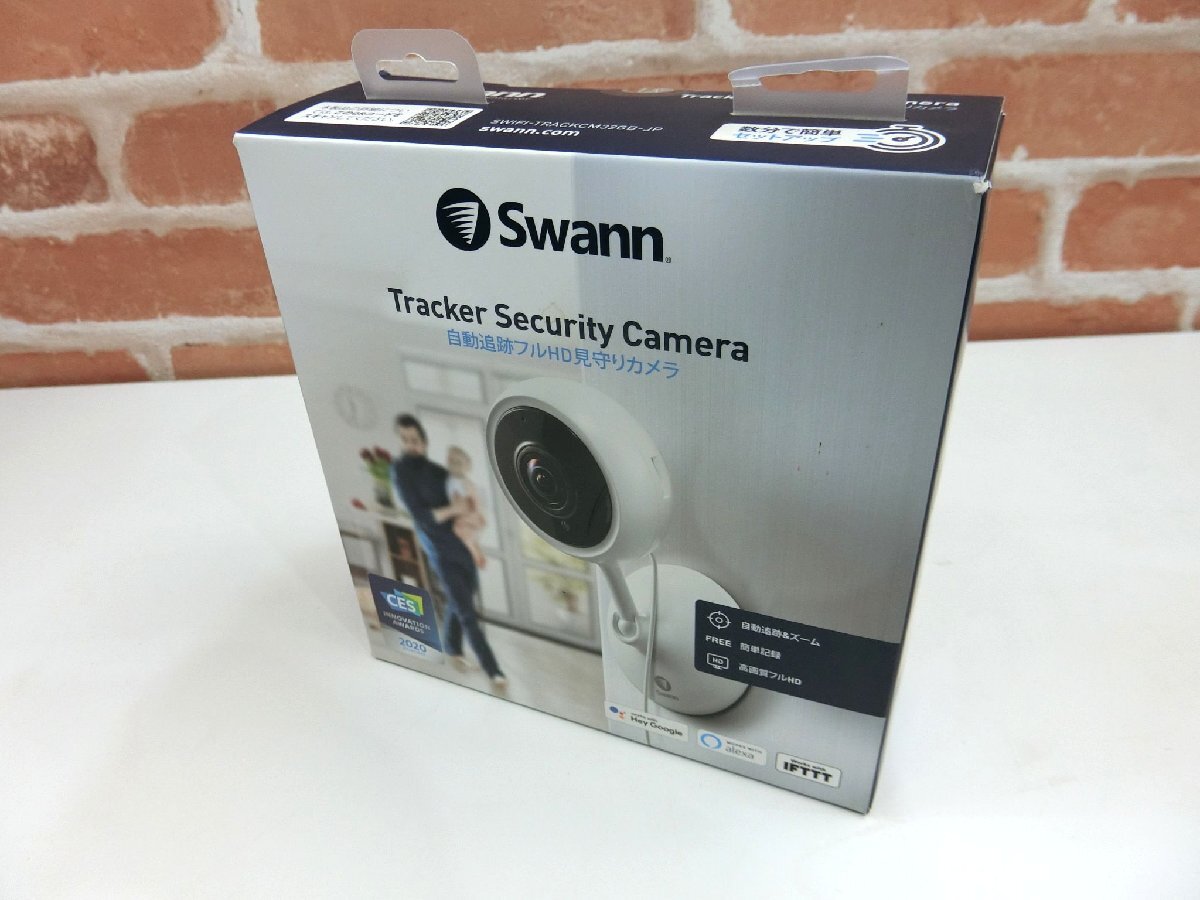 4152 Swann スワン SWIFI-TRACKCM32GB-JP セキュリティカメラ 自動追跡フルHDカメラ 32GB 防犯カメラ Wifi スマホアプリ連携の画像8