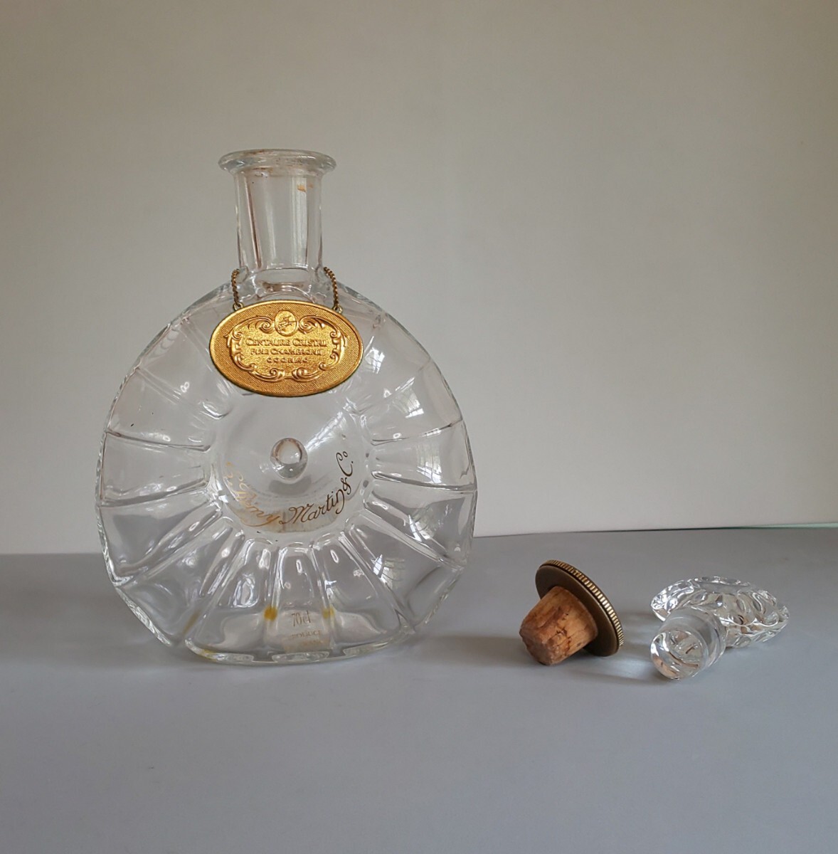 レミーマルタン ガラス製空き瓶_画像1