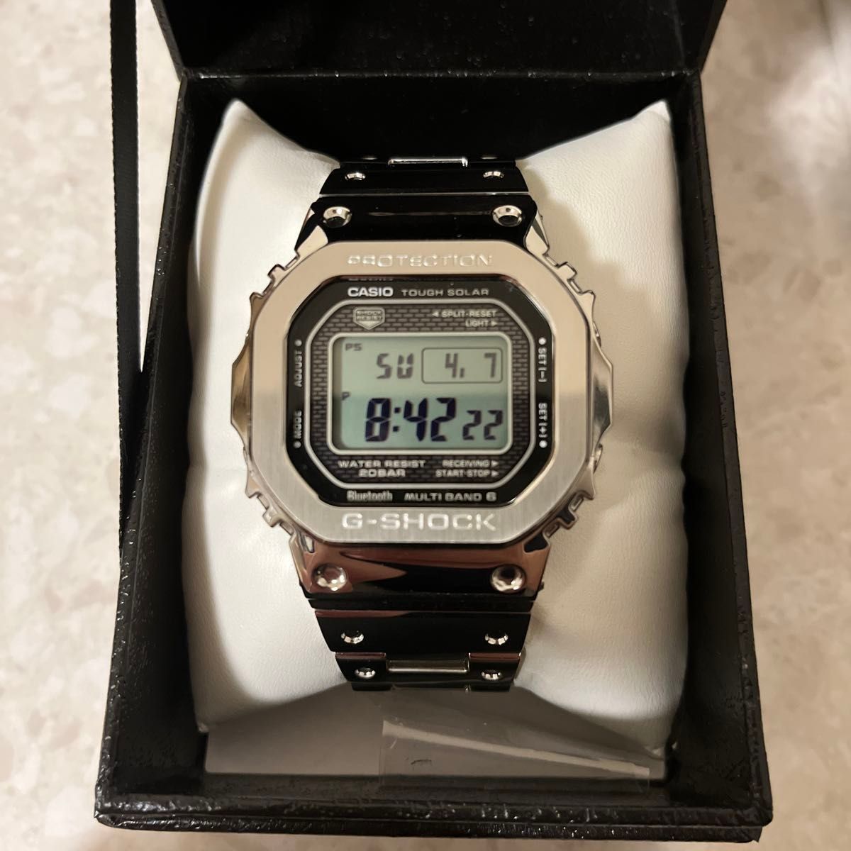 G-SHOCK GMW-B5000D-1JF メタル　腕時計 フルメタル 電波ソーラー カシオ CASIO