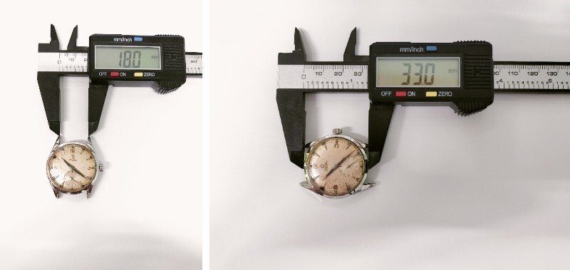 【稼働品】オメガ OMEGA オートマチック AUTOMATIC ハーフローター cal.342 クサビインデックス スモセコ メンズ腕時計の画像10