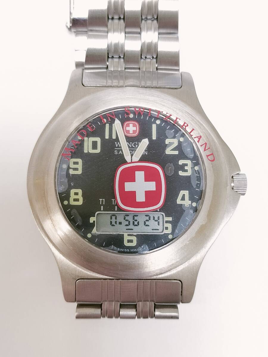 希少【未使用・稼働中】 WENGER ウェンガー 199.0687 S.A.K. DESIGN メンズ 腕時計の画像2