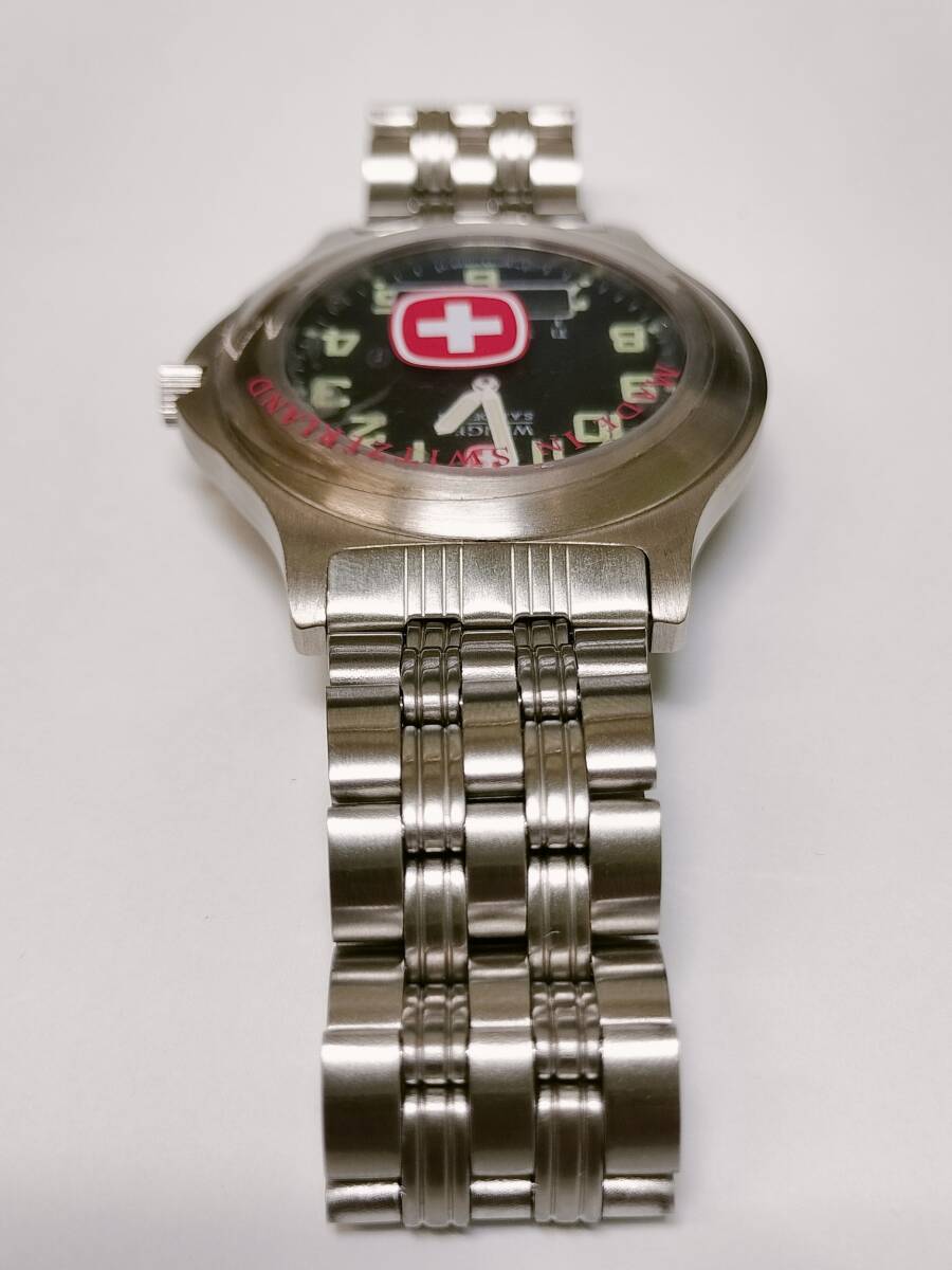 希少【未使用・稼働中】 WENGER ウェンガー 199.0687 S.A.K. DESIGN メンズ 腕時計の画像5