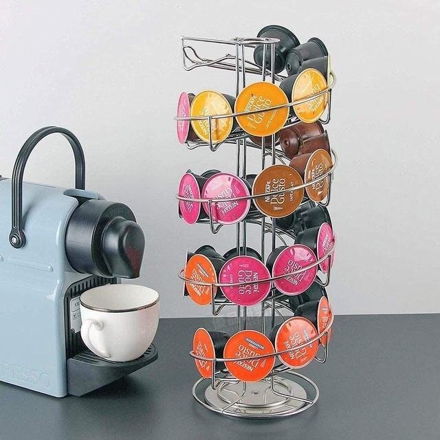  Capsule holder rotary stand combined use type display tower 
