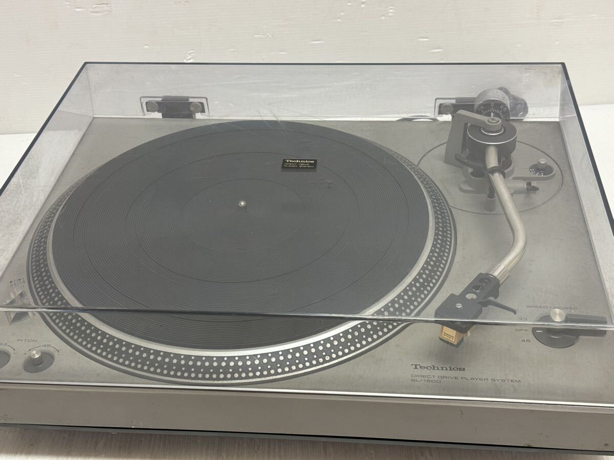 Technics テクニクス レコードプレーヤー ターンテーブル SL-1500 ジャンク品