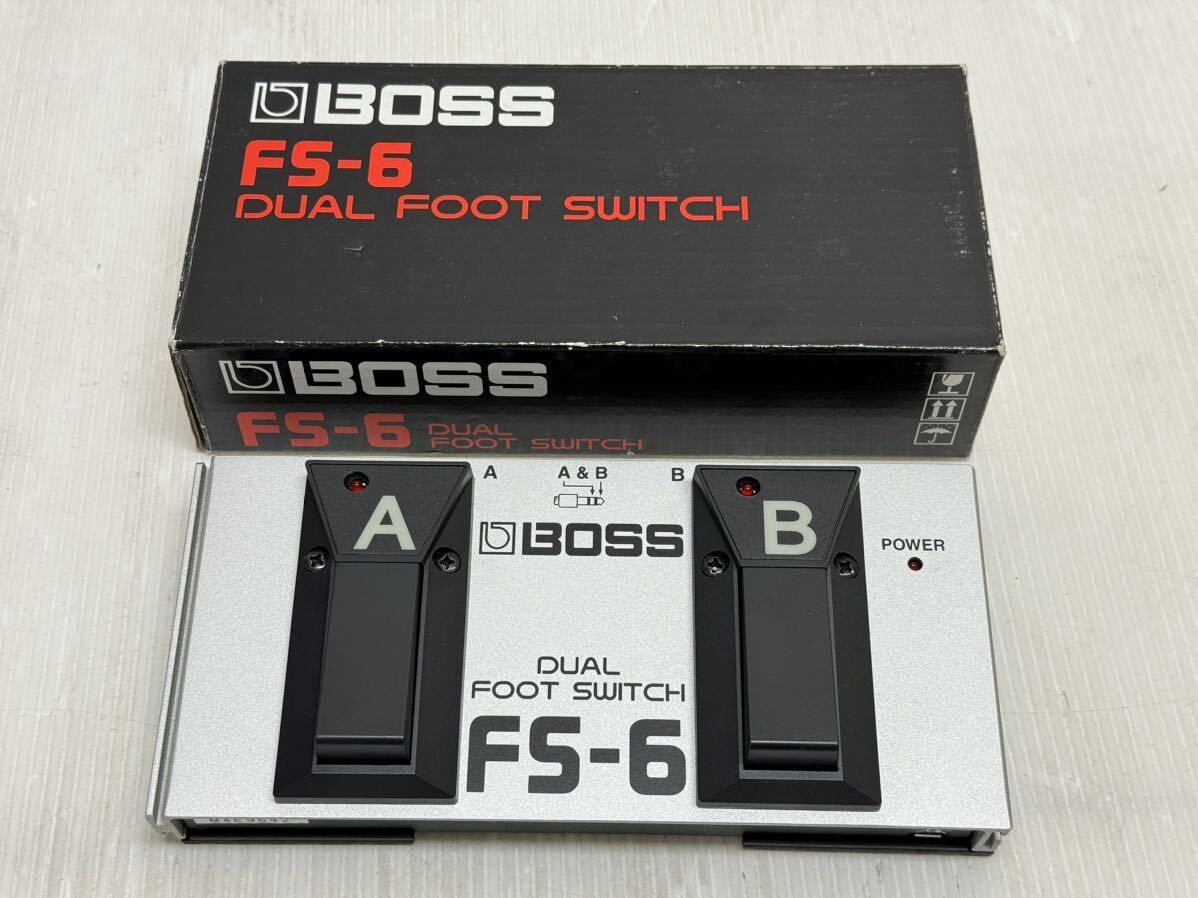 BOSS DUAL FOOT SWITCH FS-6 フットスイッチ 通電確認のみ_画像5