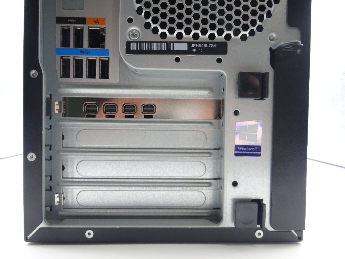 HP Z2 Tower G4 Workstation CPU Xeon E-2174G/メモリ32GB/HDD500GB/SSD256GB/グラボ：Quadro P620/DisplayPort VGA変換アダプター付属の画像5