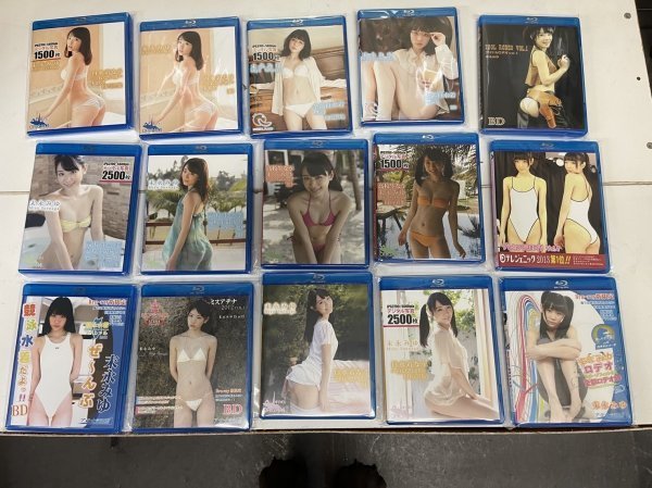  nationwide free shipping Blue-ray 15ps.@ profit set gravure end ..... swimsuit monogatari lustre swimsuit .. high school student . industry white swimsuit .. etc. BD&BD photoalbum 