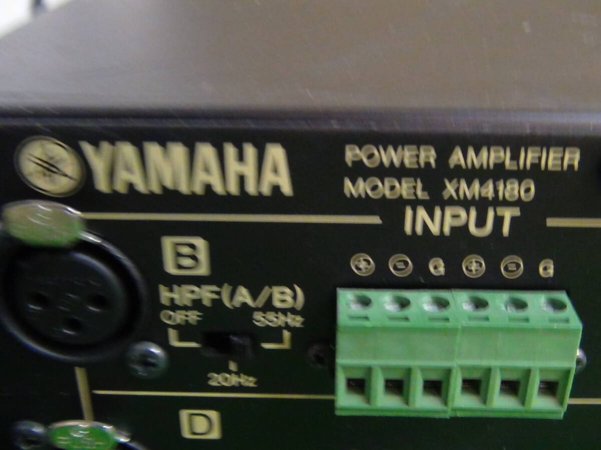 Z8* in voice соответствует * Yamaha 4ch усилитель мощности YAMAHA XM4180 мульти- канал усилитель PA звук оборудование рабочий товар с гарантией витрина самовывоз OK*2404