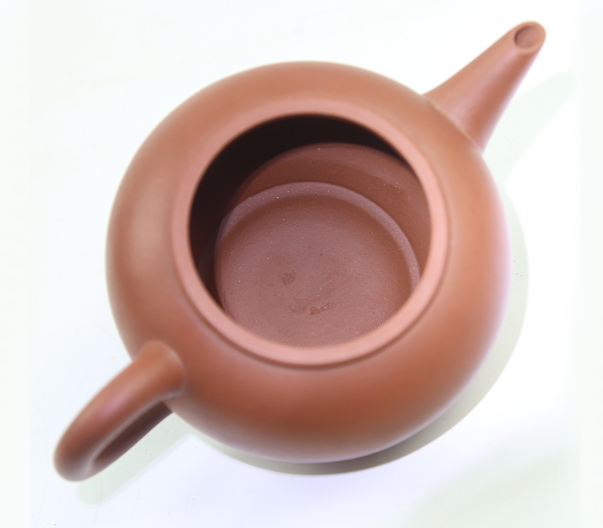 0141 唐物 大振り朱泥急須 水平 荊渓南孟臣 中国宜興 紫砂 茶道具の画像8