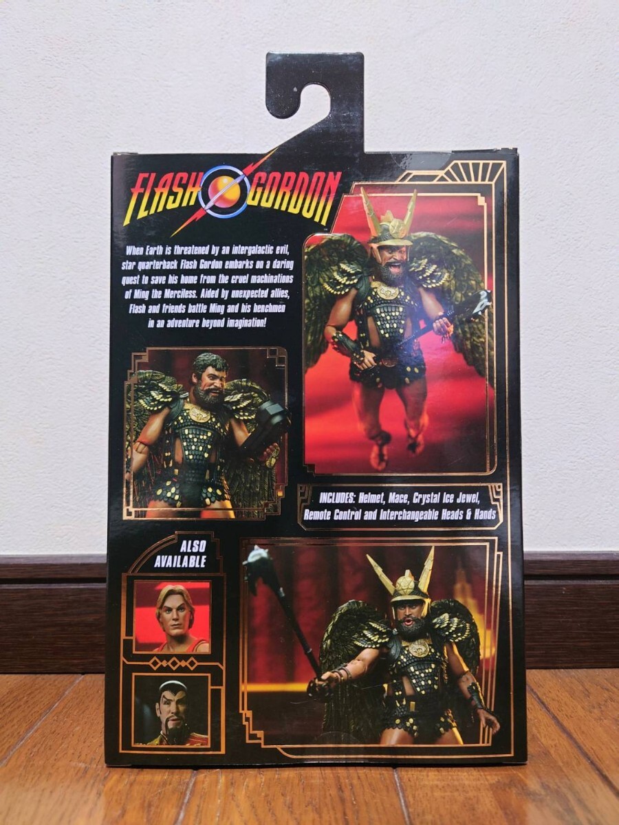 新品 未開封 NECA フラッシュゴードン ヴァルタン アルティメットフィギュア ネカ キングフューチャーズの画像2