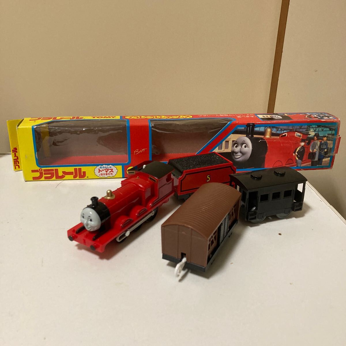 プラレールトーマスシリーズ 初代ジェームス 新古品_画像1