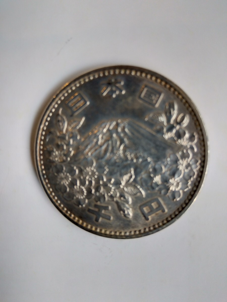 昭和39年東京オリンピック記念1000円銀貨 の画像4