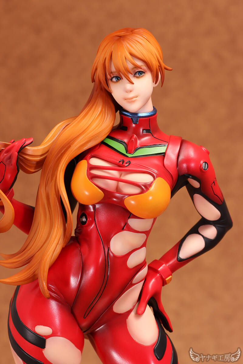 ガレージキット完成品　アスカ・ラングレー(大人アスカver） 【dainanaban】エヴァンゲリオン_画像2