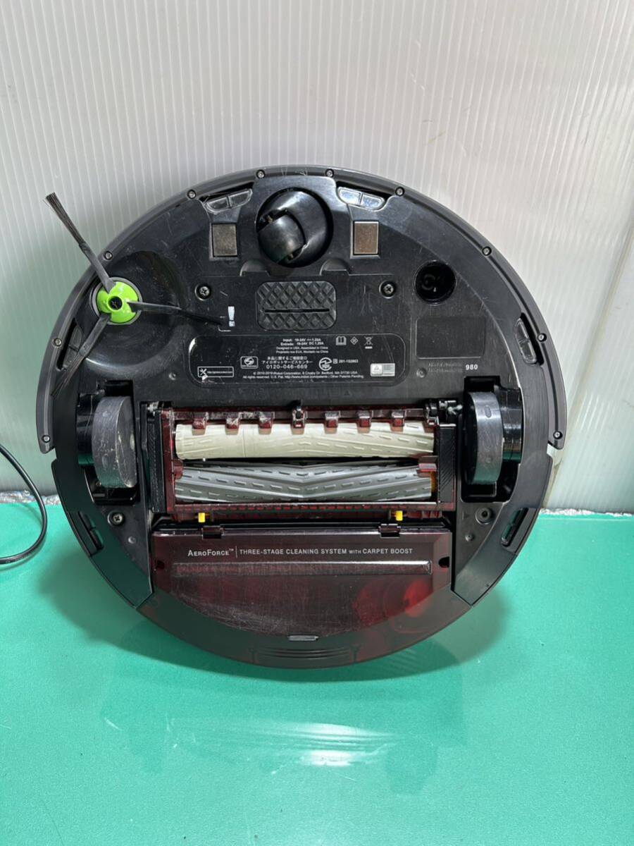 Robot Roomba ロボット ルンバ 980 ロボット掃除機/通電のみ動作未確認ジャンク_画像6
