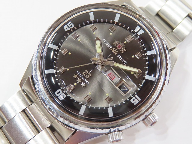 ★ Orient AAA Deluxe King Diver сделан около 60 -х годов! С дыханием 23 Камня внутреннего ротации. ★