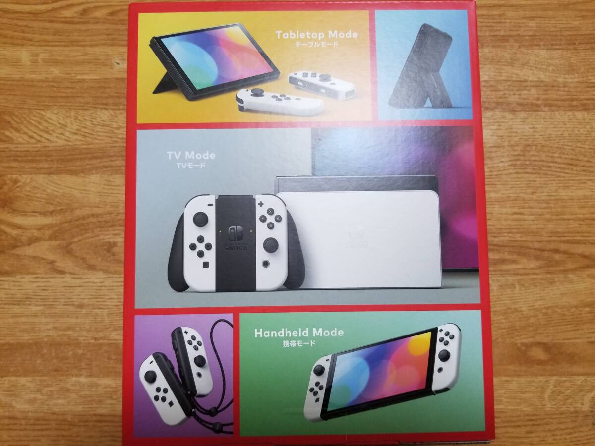 ニンテンドースイッチ Nintendo Switch 有機ELモデル ホワイト 本体 新品 未使用 ※店舗印ありの画像2