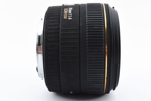 完動美品 Sigma 30mm F1.4 EX DC AF Standard Lens 単焦点 標準 レンズ / シグマ キヤノン Canon EF Mount APS-C 明るくボケ味抜群 #4839の画像7