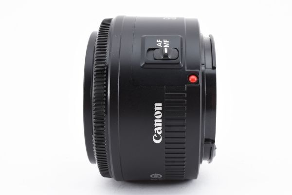 完動良品 Canon Lens EF 50mm F1.8 II AF Standard Lens 単焦点 標準 レンズ / キヤノン EF フルサイズ対応 大人気の撒き餌レンズ #5983の画像6