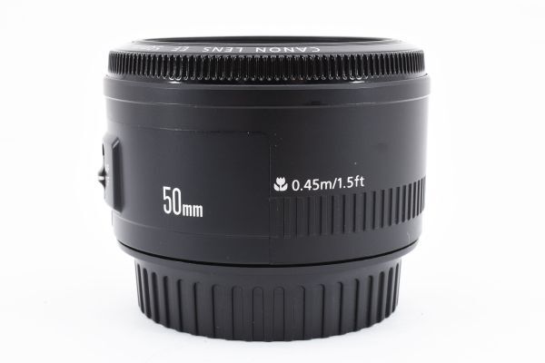 完動良品 Canon Lens EF 50mm F1.8 II AF Standard Lens 単焦点 標準 レンズ / キヤノン EF フルサイズ対応 大人気の撒き餌レンズ #5983の画像8