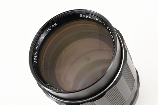 完動良品 Asahi Pentax Super-Multi-Coated Takumar 135mm F2.5 MF Lens 大口径 単焦点 中望遠 レンズ / アサヒ ペンタックス M42 #8500の画像10