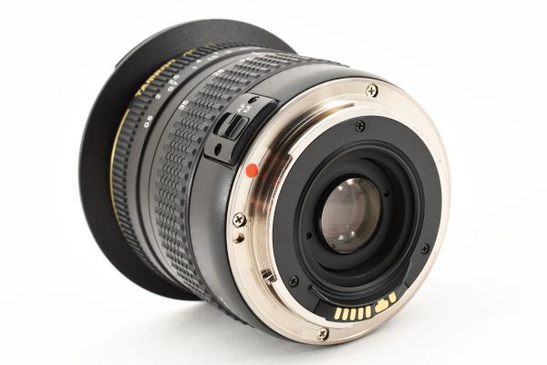 完動良品 Tamron AF 19-35mm F3.5-4.5 A10 Wide Zoom Lens 超広角 ズームレンズ / タムロン キヤノン Canon EF Mount フード付 ※1 #8501の画像5