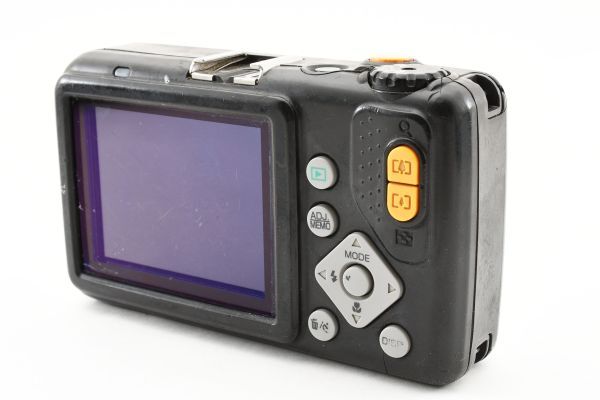 便利な単4電池4本で使用可能 RICOH G600 Compact Digital Camera コンパクトデジタルカメラ / リコー 防水 防塵 耐衝撃 実用向け #8515の画像5