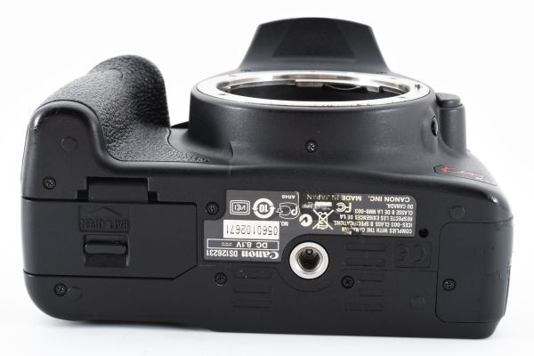 動作良好 Canon EOS kiss X3 Body AF SLR Digital Camera ボディ デジタル一眼レフカメラ / キヤノン EF APS-C バッテリー、充電器付 #0809の画像9