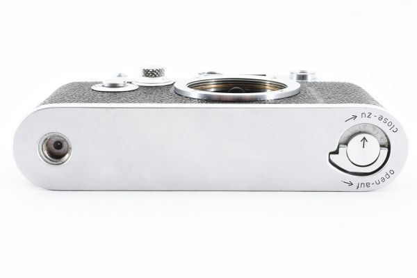 シャッター全速OK Leica IIIf Body Range Finder Film Camera ボディ レンジファインダー フィルムカメラ / ライカ L39 Screw Mount #0822の画像8