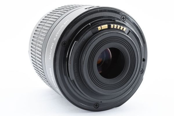 完動美品 Canon Zoom Lens EF-S 18-55mm F3.5-5.6 IS II 手ブレ補正 標準 ズームレンズ キヤノン EF APS-C EOS kiss Xシリーズなどに #8615_画像5