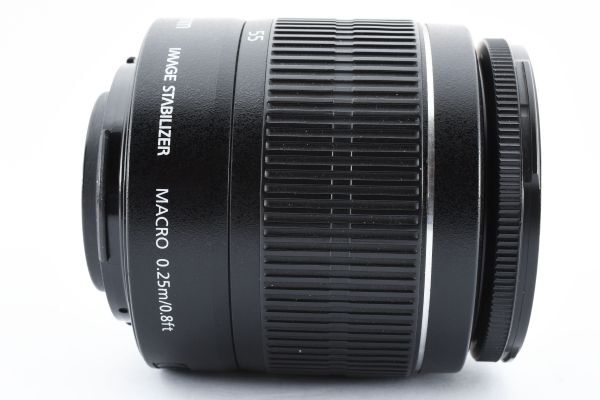 完動美品 Canon Zoom Lens EF-S 18-55mm F3.5-5.6 IS II 手ブレ補正 標準 ズームレンズ キヤノン EF APS-C EOS kiss Xシリーズなどに #8615_画像7