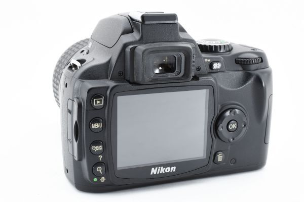 動作確認済 Nikon D40 AF-S 18-55mm F3.5-5.6 G II 標準レンズ付 デジタル一眼レフカメラ ニコン バッテリー,チャージャーなし 激安 #8631の画像5