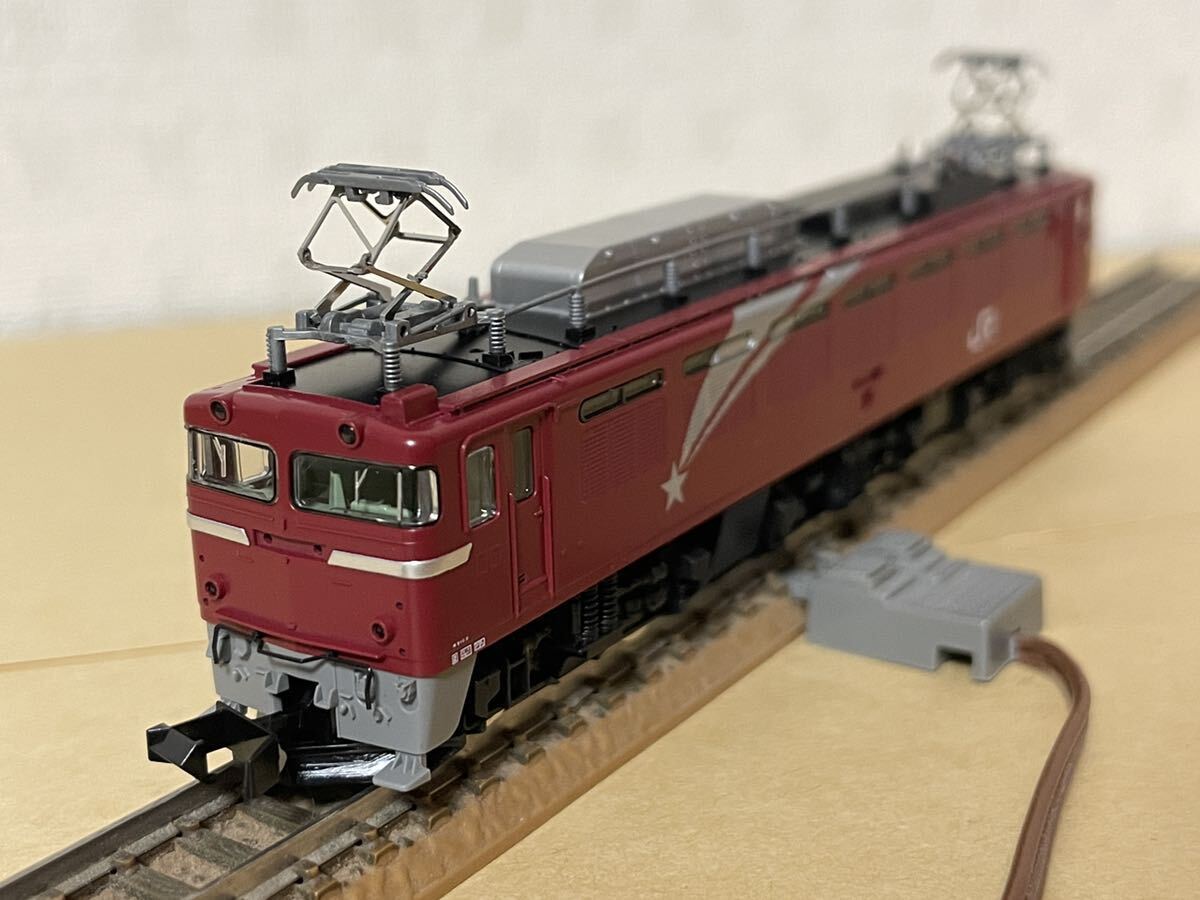 TOMIX 9126 JR EF81 shape electric locomotive ( Hokutosei color )